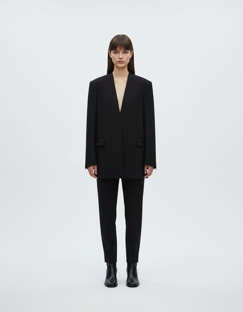 Blazer Dress Wrap Casual Suit - Trendy Chic European Style KUN-00014