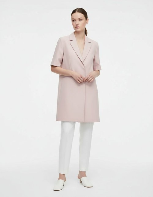 Linen Blend Slim Fit Blazer - European Style KUN-00020