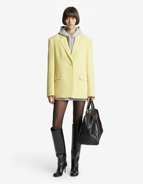 Blazer - Giacca da donna doppiopetto a maniche corte, alla moda KUN-00023