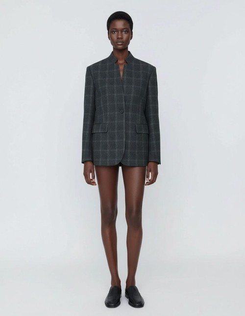 Blazer a quadri da donna - Elegante e casual KUN-00025
