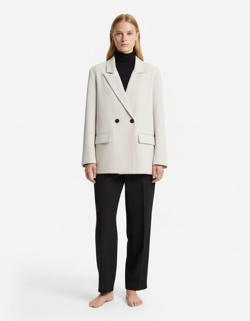 Blazer doppiopetto da donna - Vestibilità oversize di tendenza KUN-00032