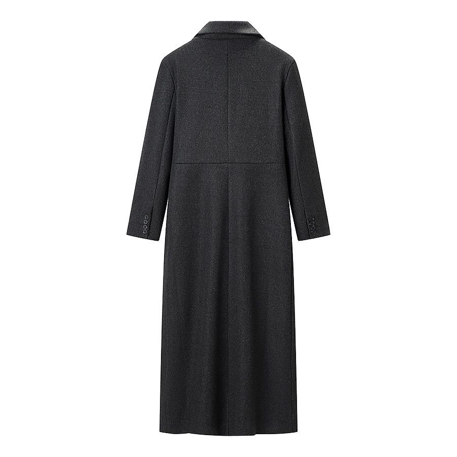 Wool Blend Overcoat - Stylish Mid-Length Outerwear KUN-00002