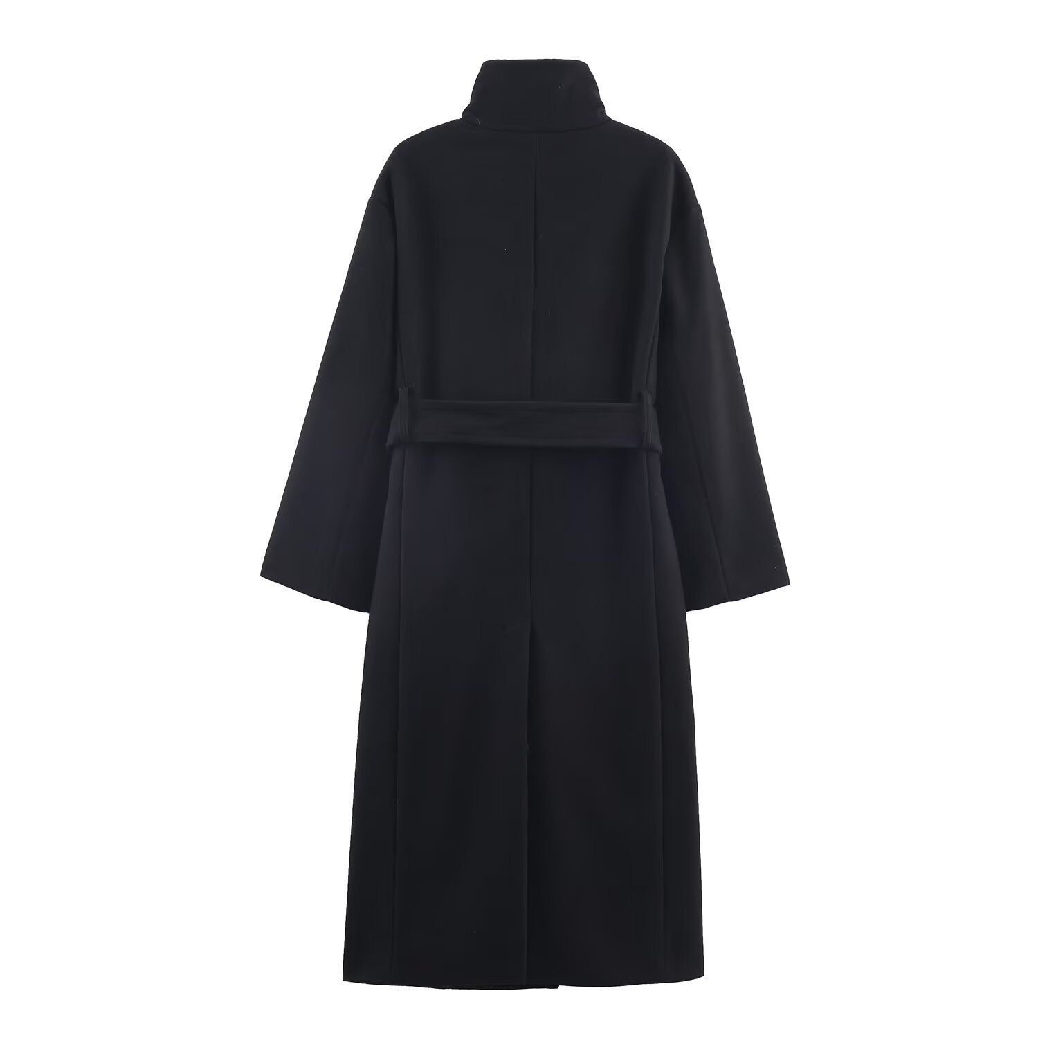 Manteau oversize à col montant pour femme, vêtement d'extérieur tendance et décontracté KUN-00007
