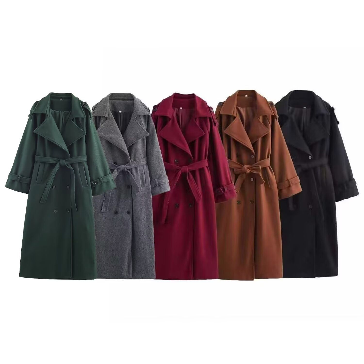 Damenmantel aus Wollmischung - Stilvoller Freizeitmantel KUN-00012