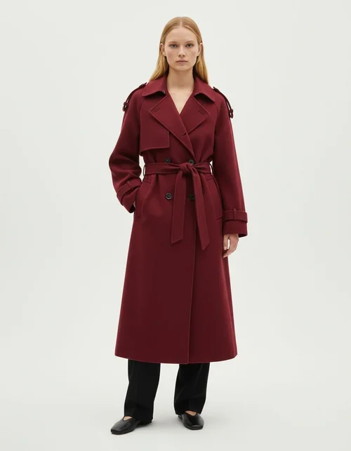 Cappotto da donna in misto lana - Elegante cappotto casual KUN-00012