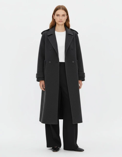 Cappotto lungo Blend - Cappotto casual da donna alla moda KUN-00013