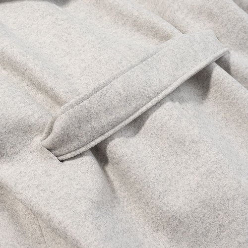 Wool Blend Hooded Coat - Women's European Style Outerwear KUN-00034