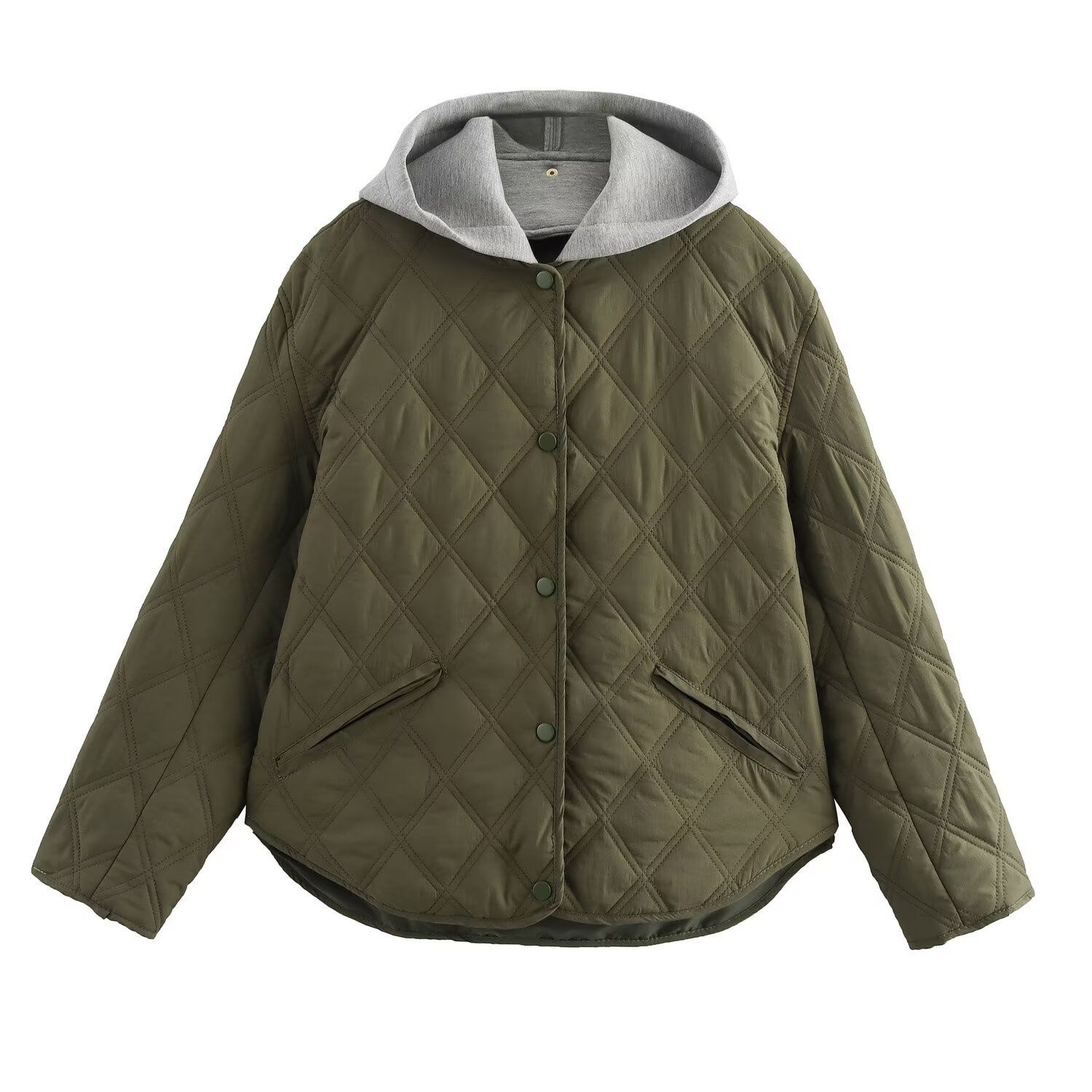Veste en coton à capuche pour femme - Élégante et polyvalente KUN-00046