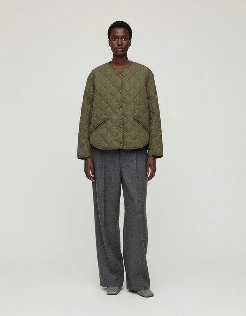 Giacca da donna in cotone con cappuccio - Elegante e versatile KUN-00046