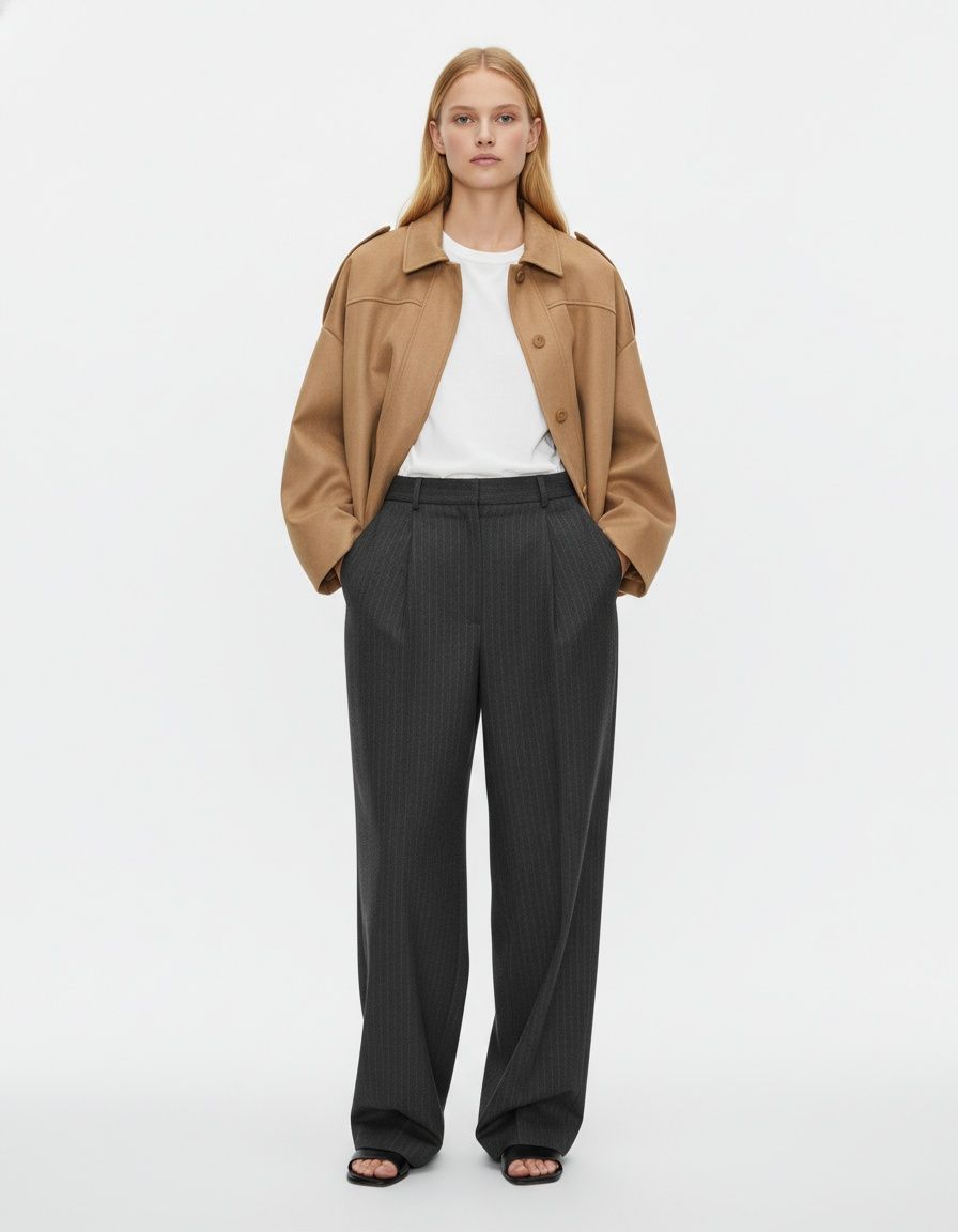 Faux Suede Bomber Jacket - Stylish Aviator Outerwear KUN-00075