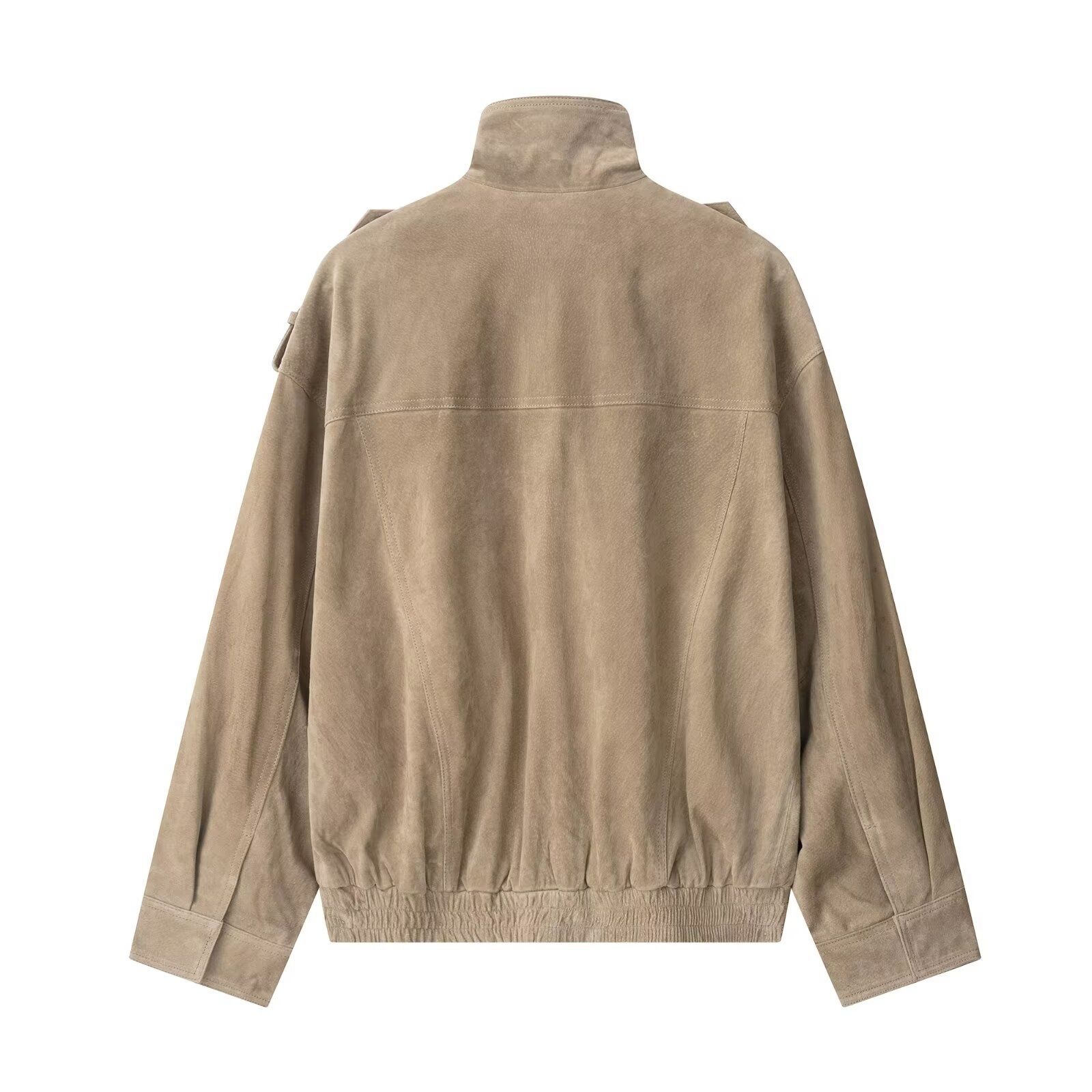 Veste en similicuir suédé - Vêtement d'extérieur décontracté et élégant KUN-00140