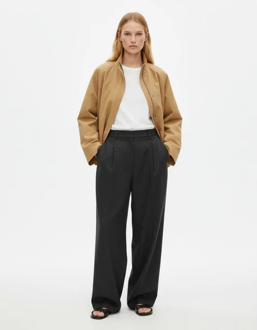 Trench corto da donna alla moda - Elegante capospalla casual KUN-00146
