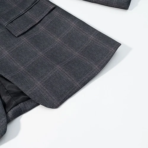 Giacca a quadri da donna - Elegante, casual e classica KUN-00154