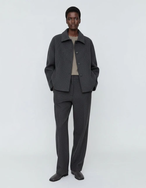 Women's Trench Coat - Stylish Cropped Casual Windbreaker KUN-00219