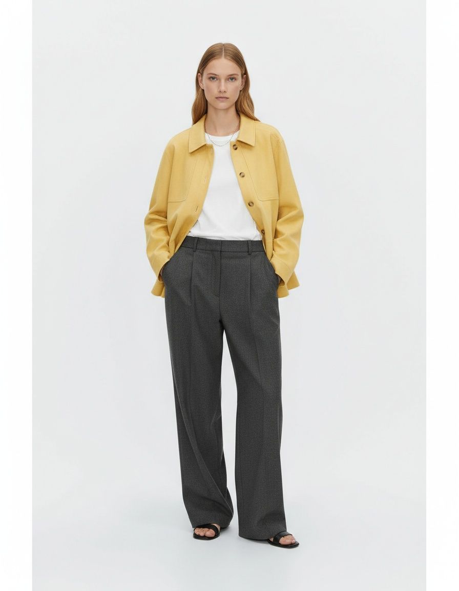 Suede Jacket Women's Fashion Casual Versatile Outerwear KUN-00224