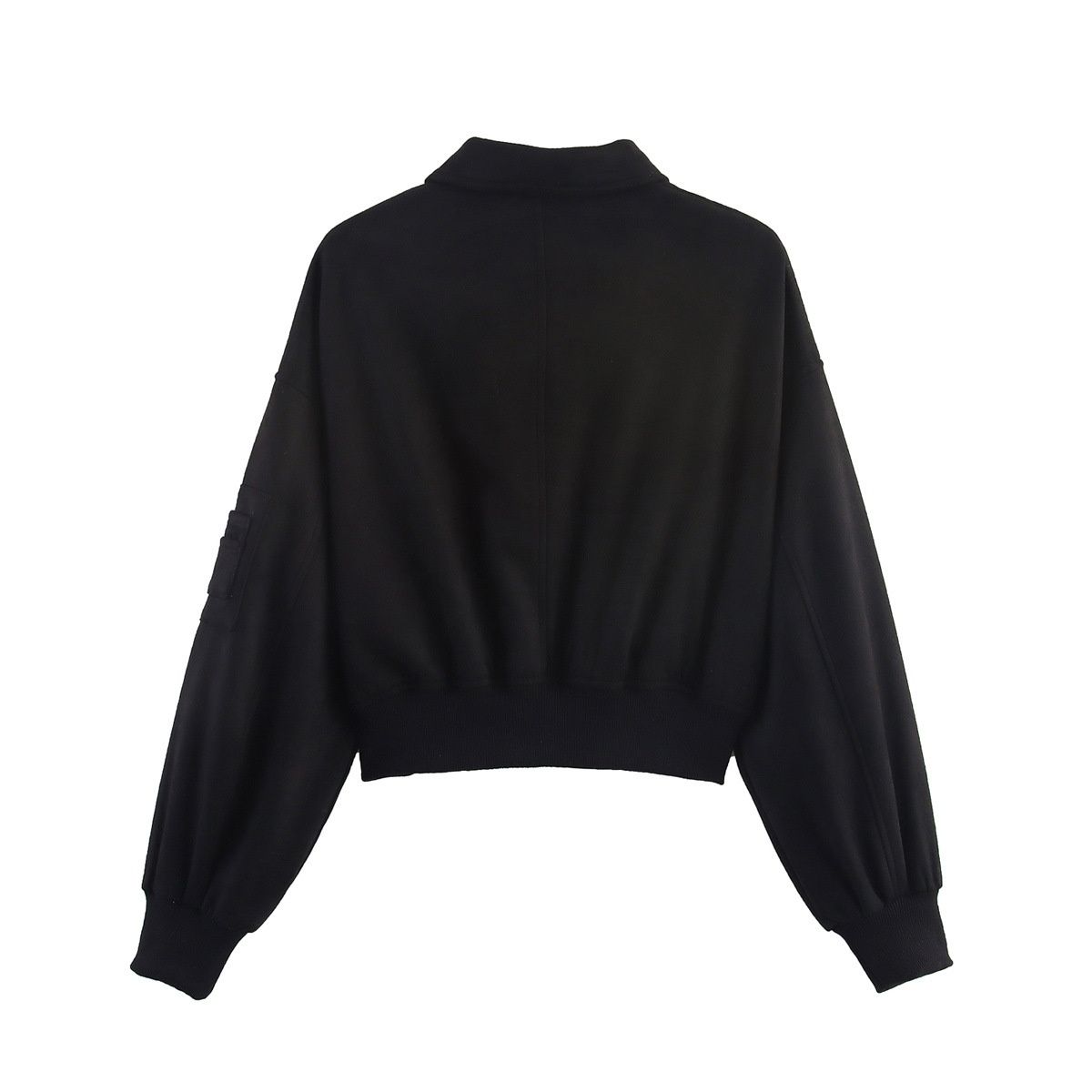 Giacca bomber in pelle scamosciata - Capospalla casual alla moda KUN-00282