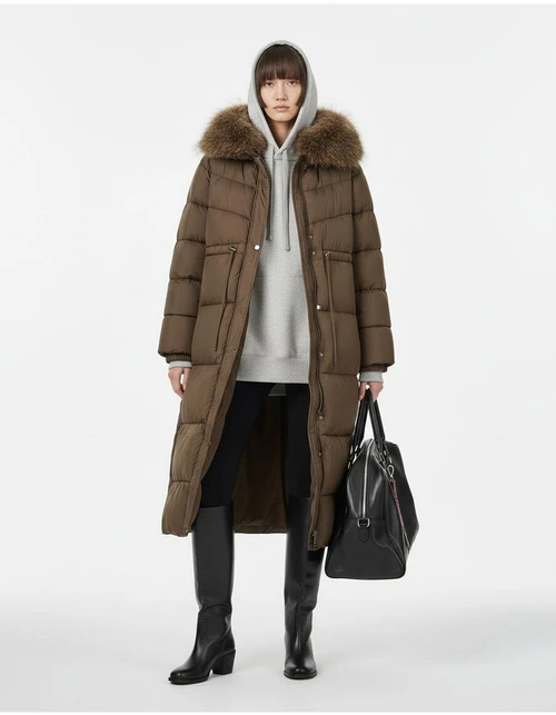 Women's Long Padded Cotton Coat - European Style Fashion KUN-00022