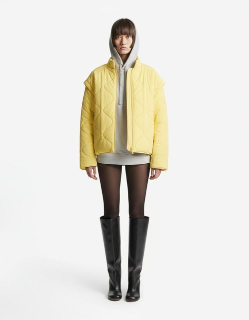 Cotton Padded Jacket - Loose Fit Classic Fashion KUN-00045
