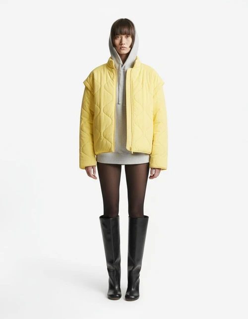 Cotton Padded Jacket - Loose Fit Classic Fashion KUN-00045