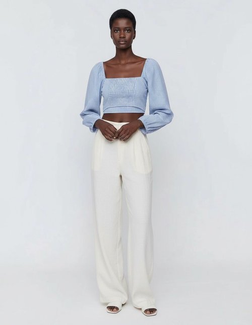 Gestreept cropped topje - Chique en stijlvol KUN-00021