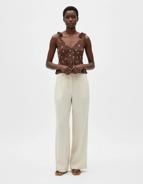 Minigonna/top ricamata - Stile chic europeo KUN-00120