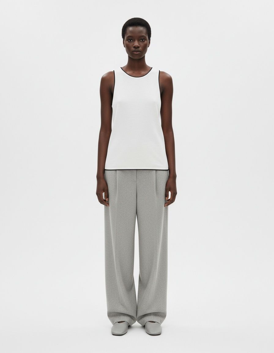 Knit Top - Women's Classic Trim Sweater KUN-00006