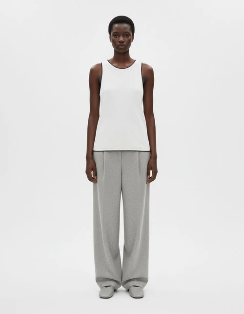 Knit Top - Women's Classic Trim Sweater KUN-00006