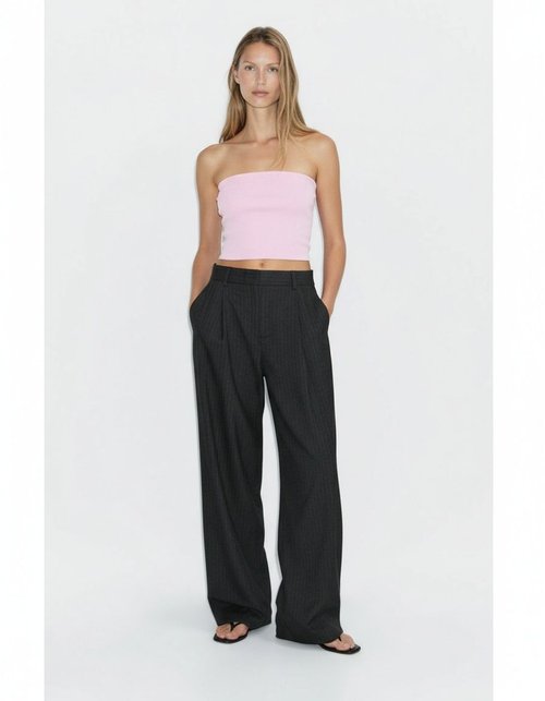 Top corto da donna, chic e alla moda KUN-00016