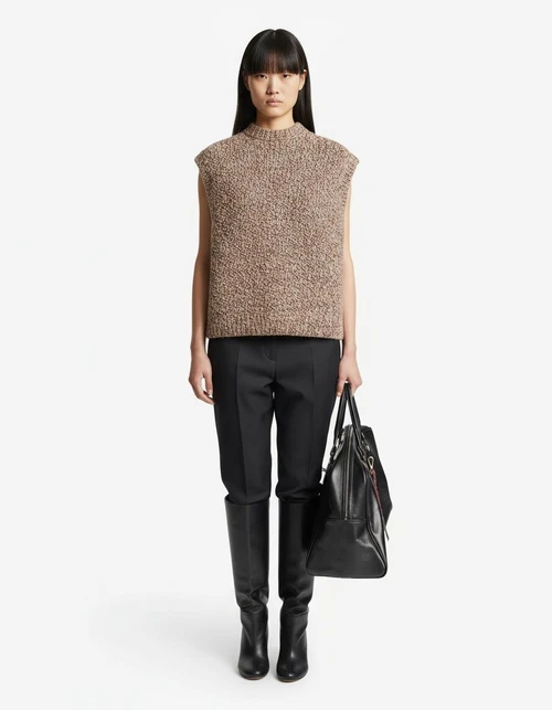 Gilet in maglia - Maglione senza maniche in stile europeo KUN-00017