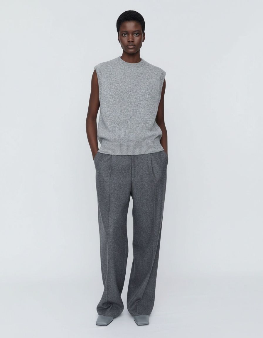 Gilet in maglia jacquard - Trendy & Stylish KUN-00063