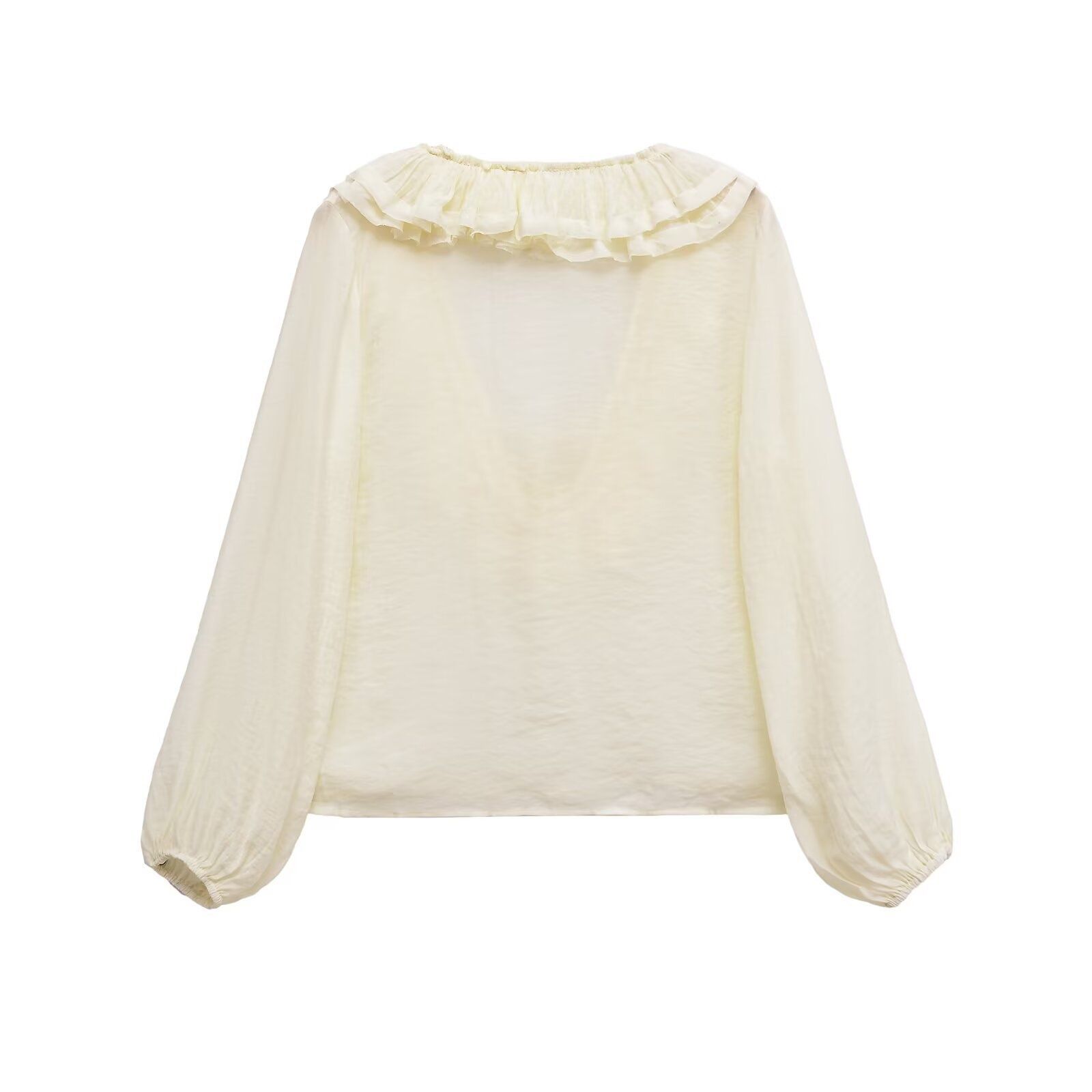 Women's Layered V-Neck Top - Stylish European Style KUN-00066