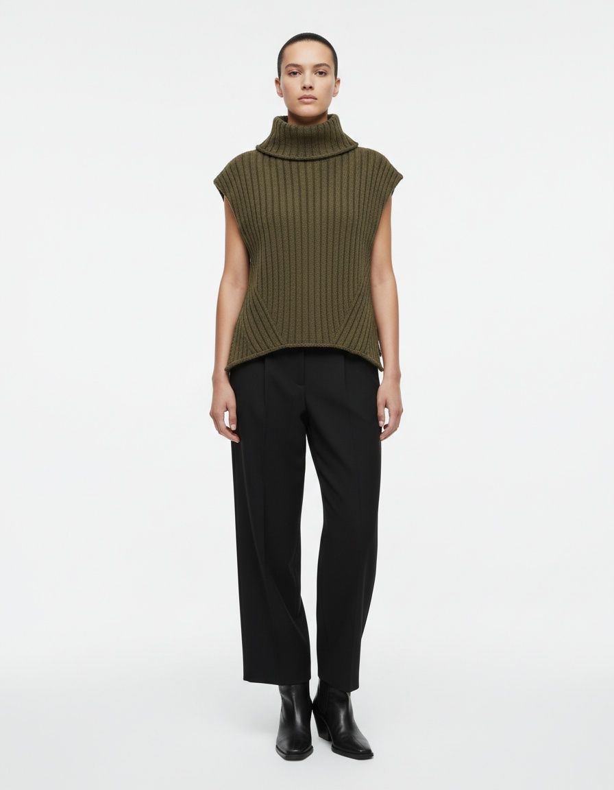 Gilet in maglia - Top senza maniche alla moda in stile europeo KUN-00068