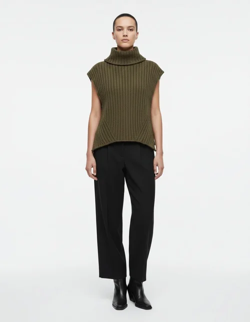 Gilet in maglia - Top senza maniche alla moda in stile europeo KUN-00068