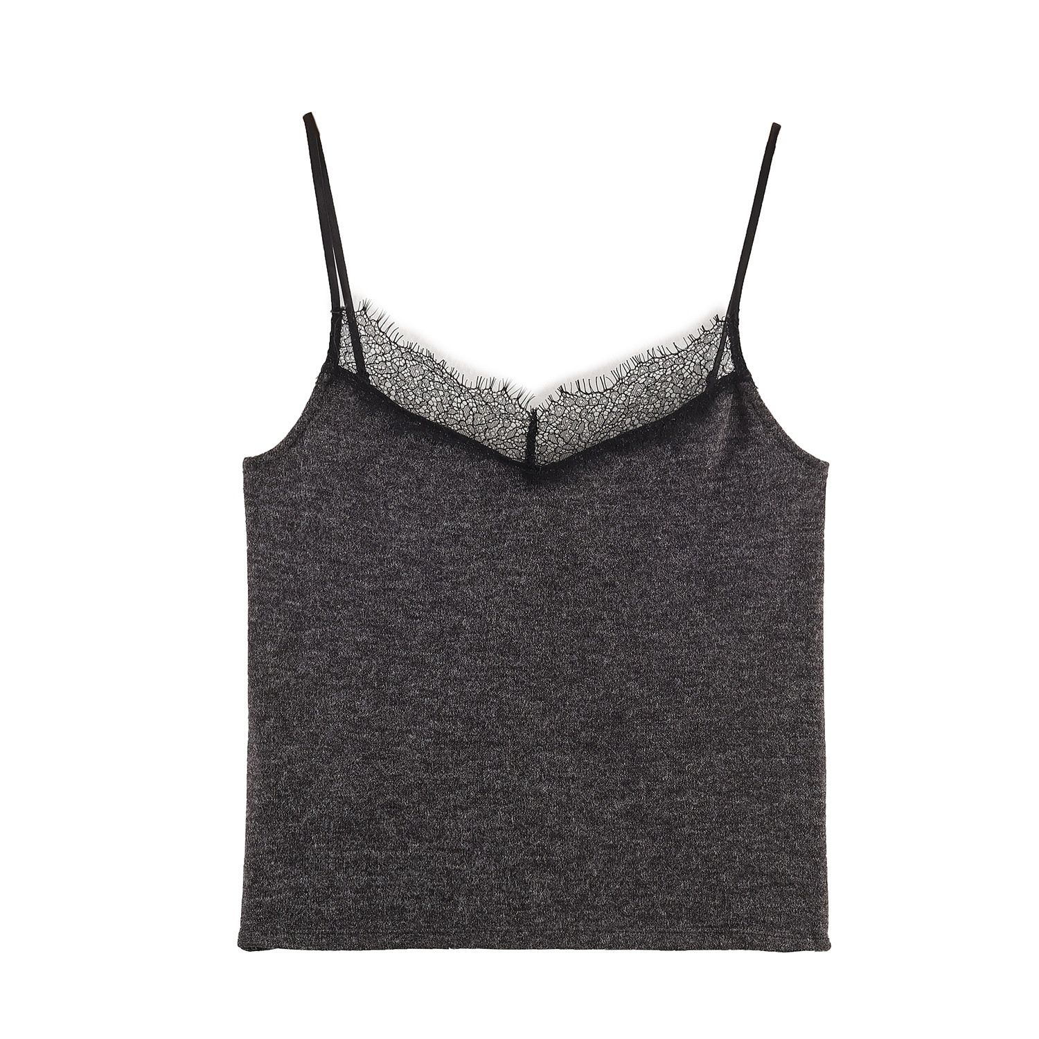 Camisola de encaje - Chaleco moderno estilo europeo KUN-00091