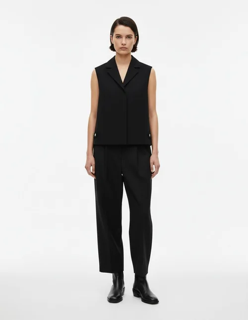 Gilet senza maniche con bottoni - Stile europeo KUN-00103