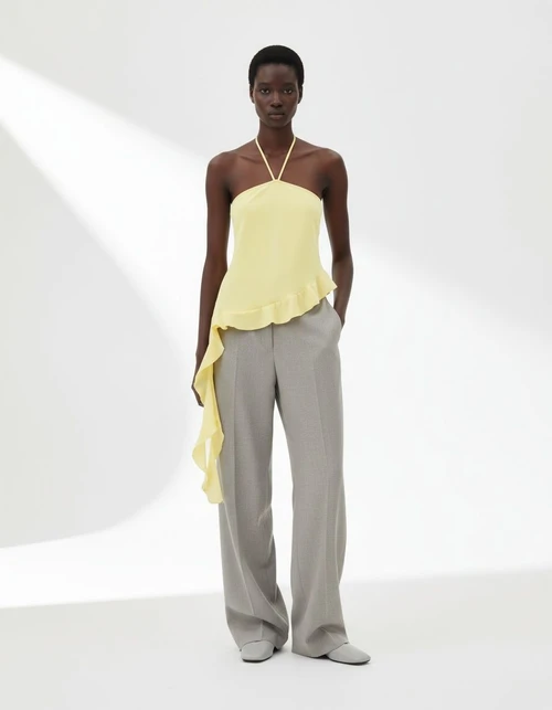 Textured Layered Top - Stylish Women's Blouse KUN-00108