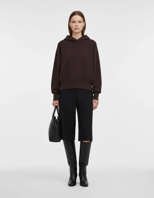 Sudadera clásica y versátil de punto para mujer KUN-00008