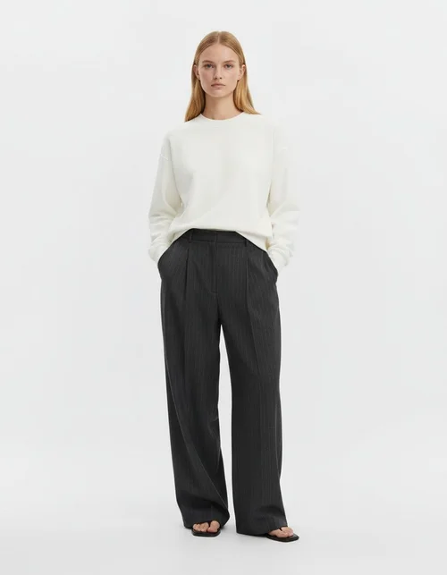 Felpa da donna con stampa floreale - Stile classico europeo KUN-00009
