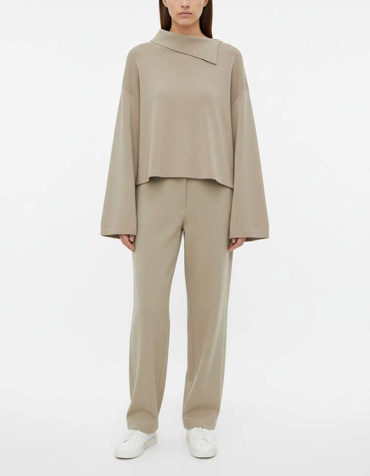 Women's Long Sleeve Sweatshirt - Soft & Versatile KUN-00055