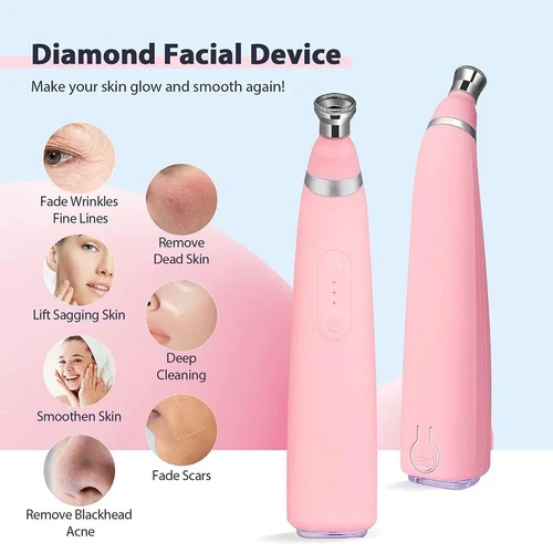 Diamond Facial Device | Microdermabrasion & Blackhead Remover