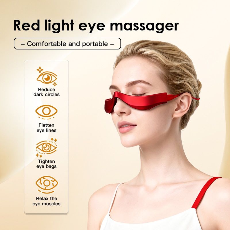 Red Light EMS Eye Massager - Revive Eyes, Daily Joy