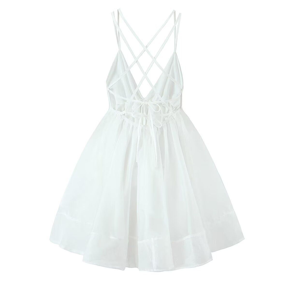 Robe dos nu à nouer - Style européen chic KUN-00018