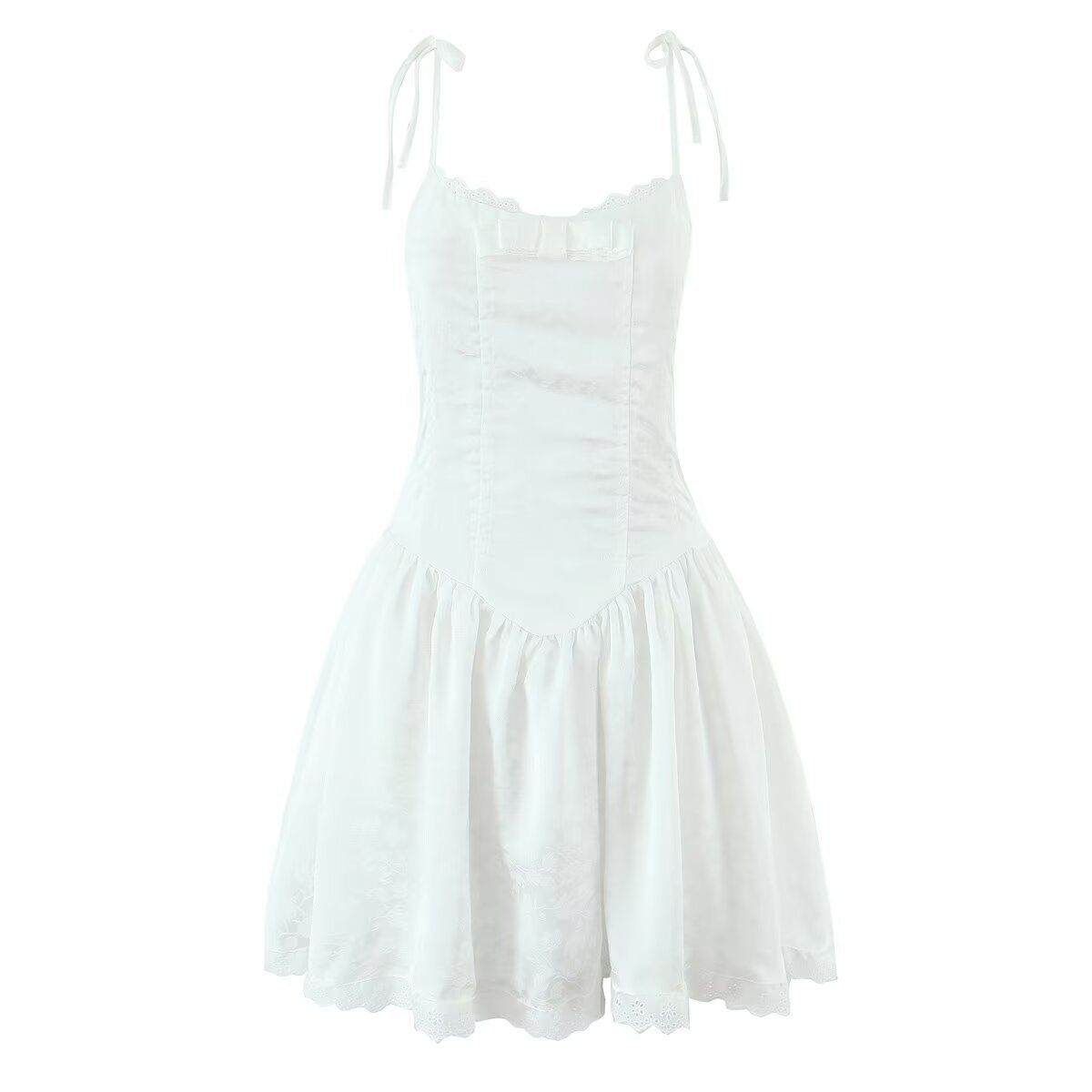 Women's Bowknot Dress Elegant Sweet Princess A-Line KUN-00015