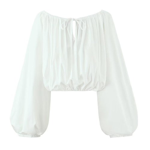 Conjunto de blusa con hombros descubiertos y pantalones cortos florales para mujer KUN-00032