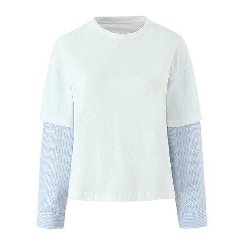 Blusa para mujer - Corte holgado, mangas a capas KUN-00032