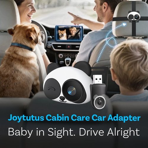 Wireless Car Baby Monitor Camera for CarPlay & Android Auto