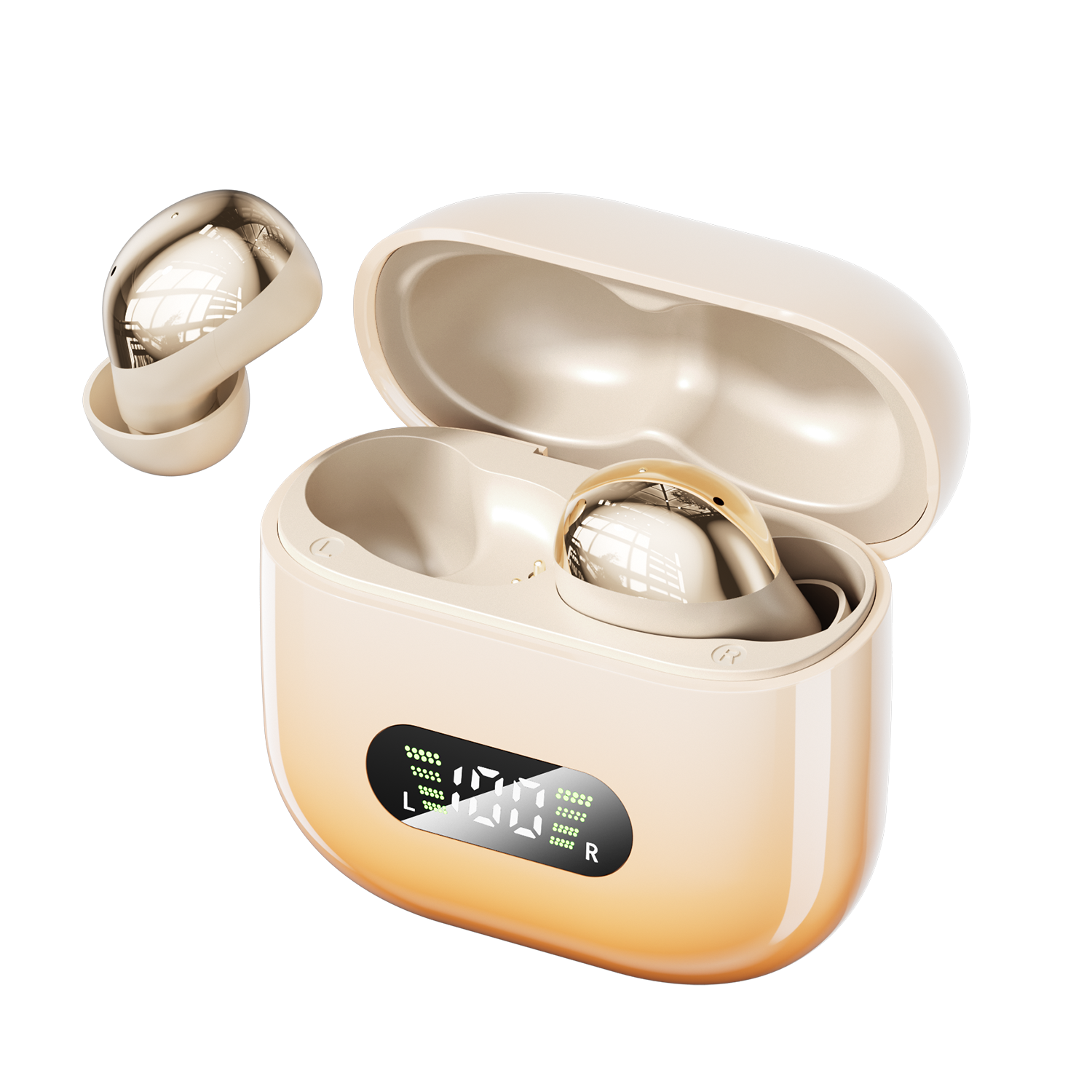 Wireless Bluetooth 6.0 Earbuds with LED Digital Display Model#M184