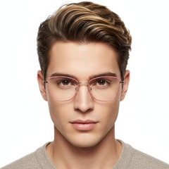 Gafas de metal rosa mariposa #BS2425-0013