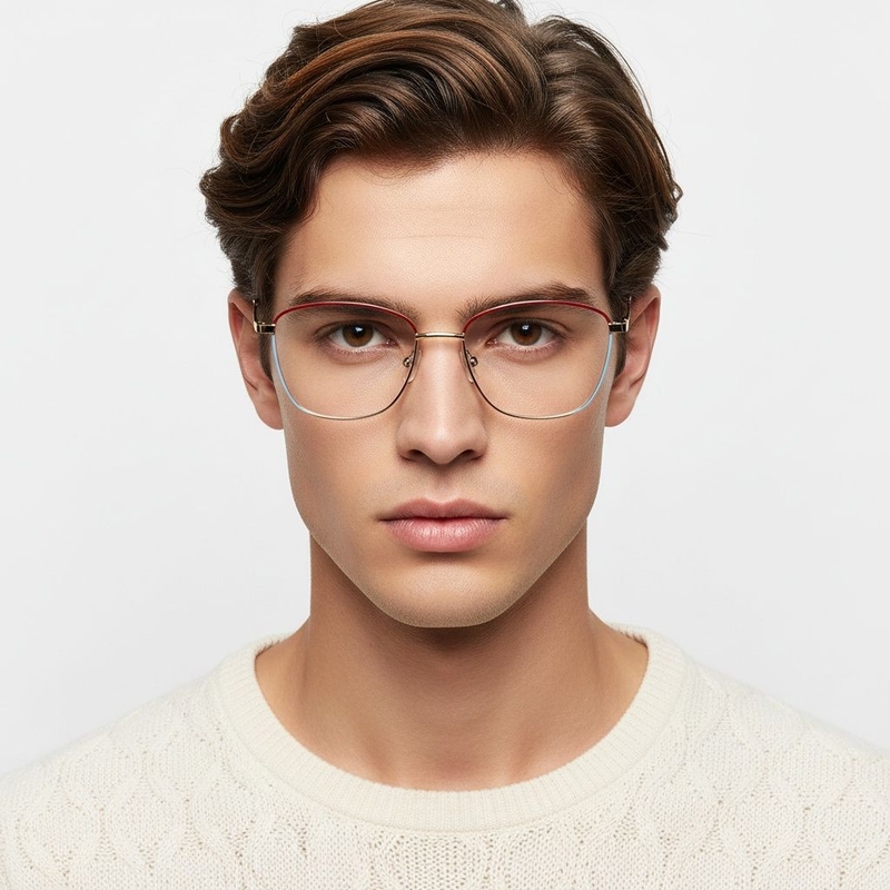 Butterfly Purple Metal Glasses #BS2425-0031