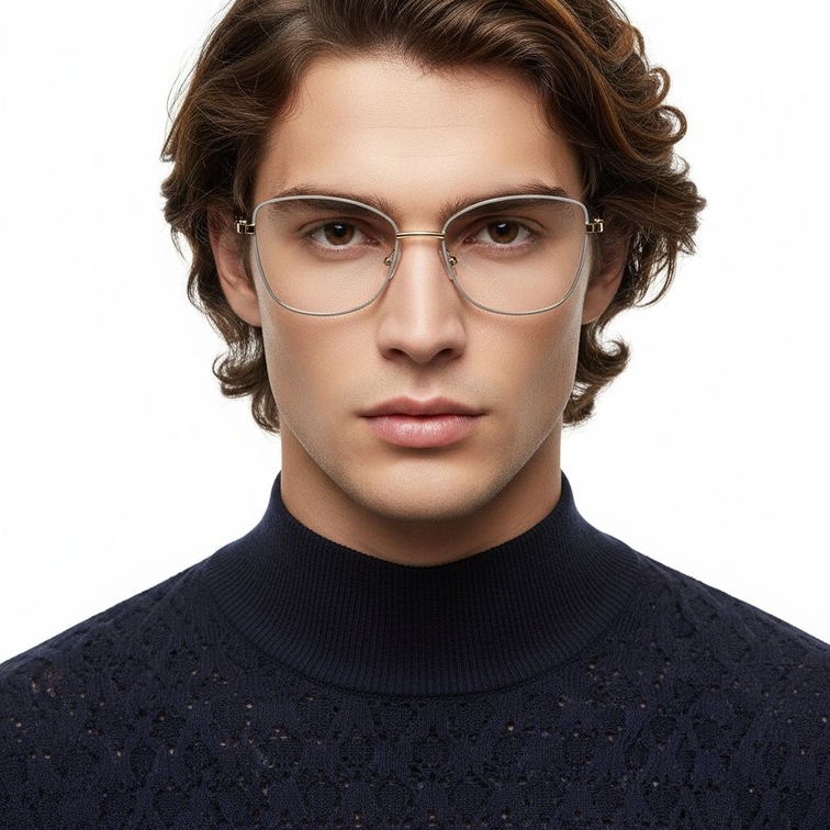 Butterfly Black Metal Glasses #BS2425-0064